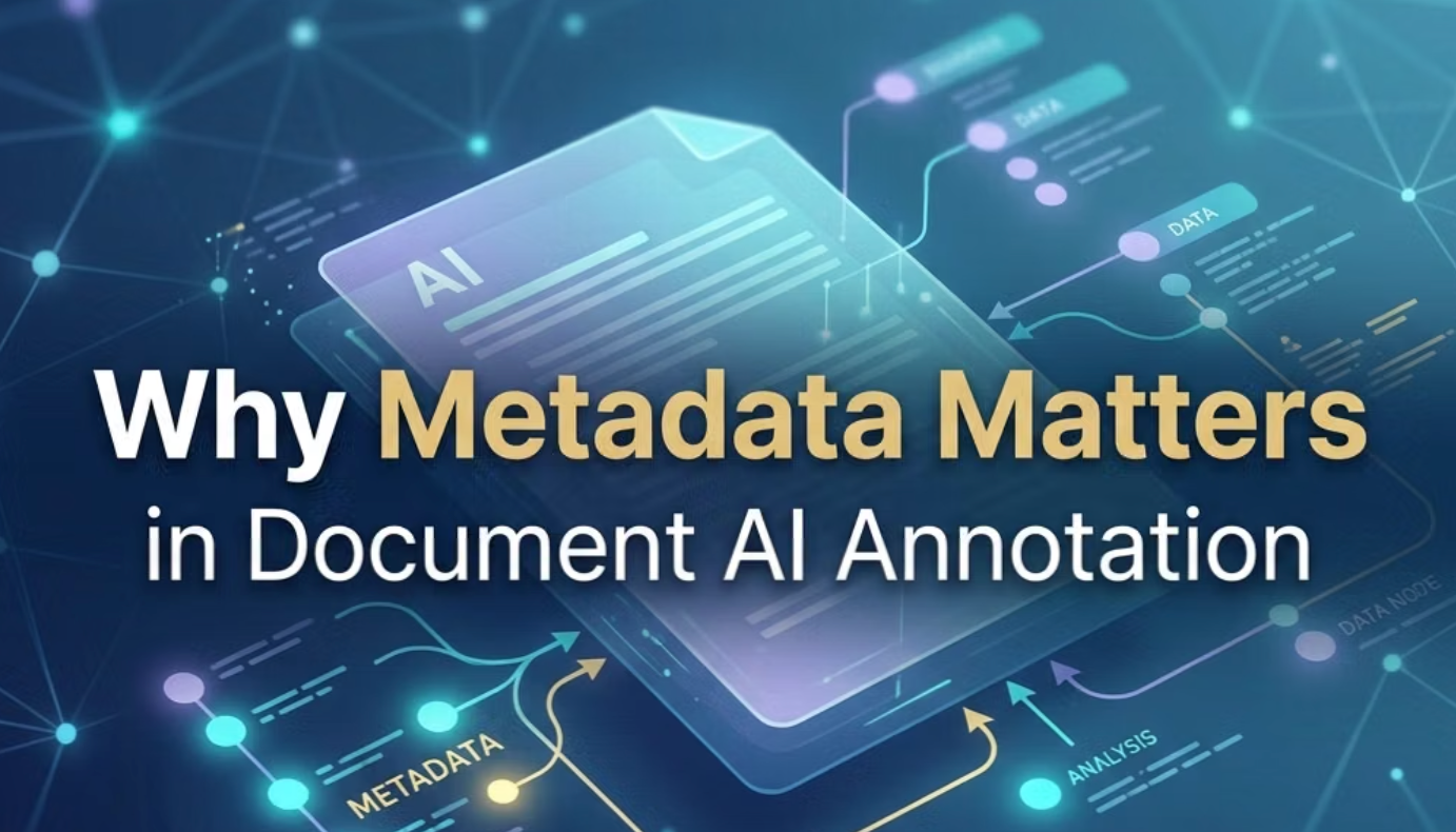 Why Metadata Matters in Document AI Annotation